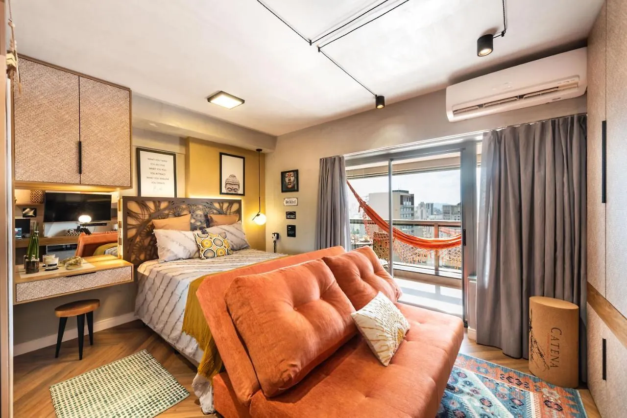 Edificio Setin Republica Downtown: Charming Apartment with Pool & Gym Sao Paulo