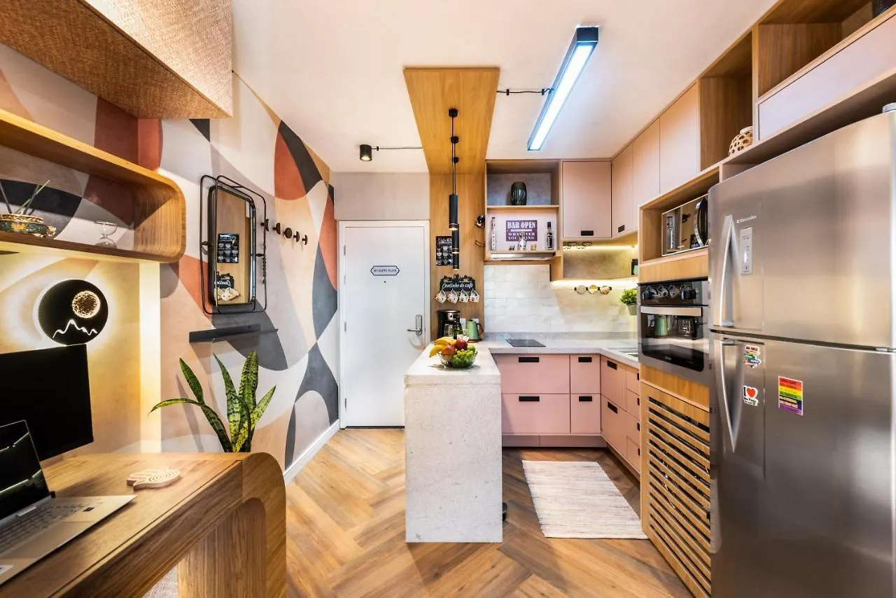 Edificio Setin Republica Downtown: Charming Apartment with Pool & Gym Sao Paulo Brazil