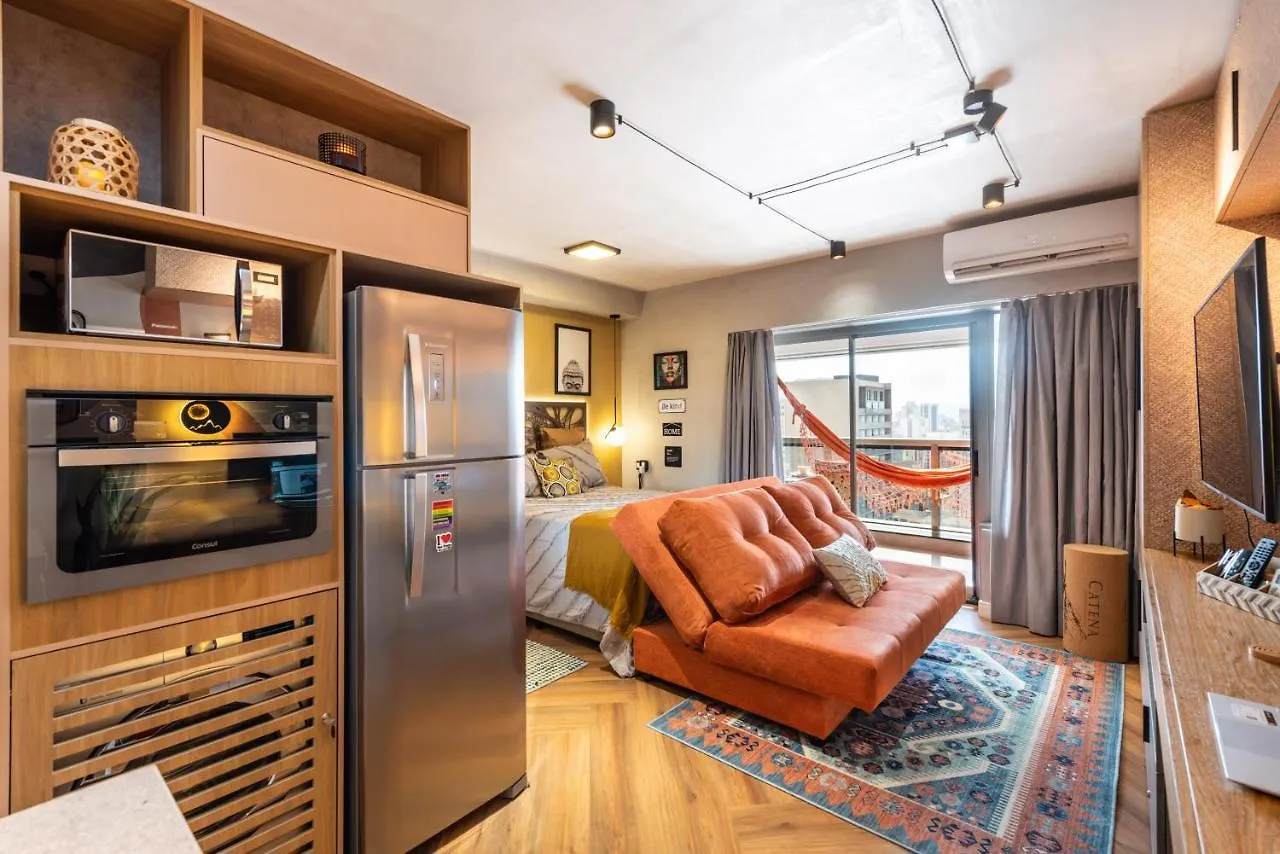 Edificio Setin Republica Downtown: Charming Apartment with Pool & Gym Sao Paulo 0*,  Brazil